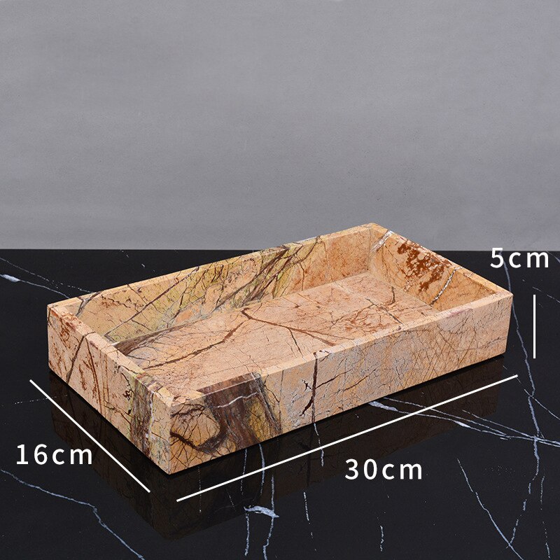Fancy Brown Natural Marble Bathroom Accessories Sets Luxury Retro Soap Dispenser Toothbrush Holder Soap Dish Bathroom Kit