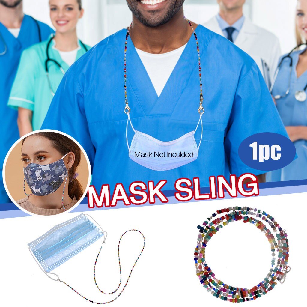 3Pcs Masker Lanyard Handy & Handig Veiligheid Masker Rest & Oor Houder Touw Hals Opknoping Masker Houder Sujeta Mascarillas salvaorejas: 1PC