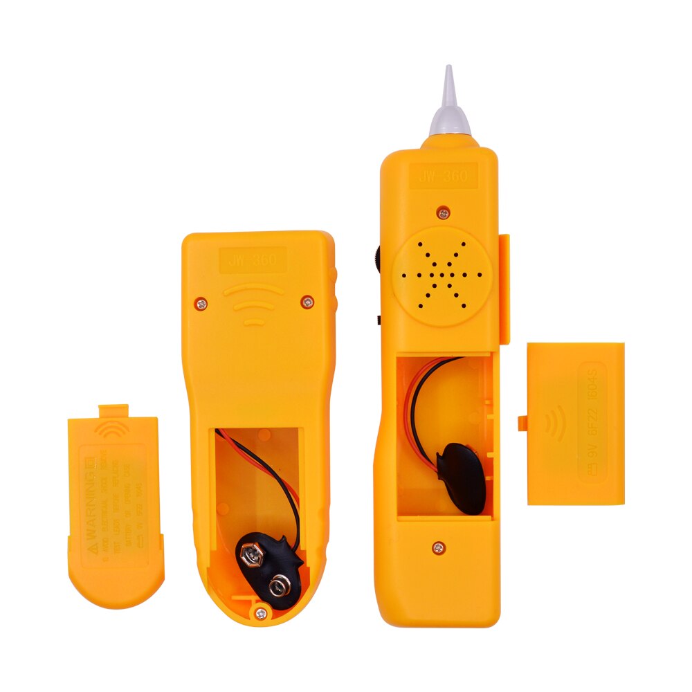 JW-360 LAN Network Cable Tester Telephone Wire Tracker for UTP STP Cat5 Cat5E Cat6 Cat6E RJ45 RJ11 Line Finding Sequence Testing