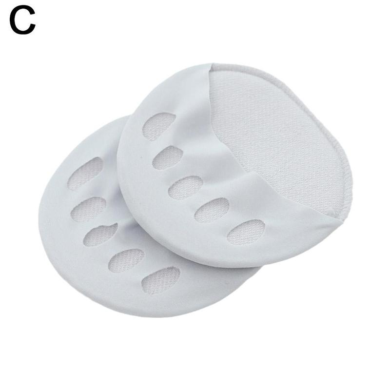 Vijf Tenen Voorvoet Pads Vrouwen Hoge Hakken Half Inlegzolen Inserts Absorbeert Teen Likdoorns Voet Pijn Care Eelt 1 Paar Shock pad Soc M5i6: C