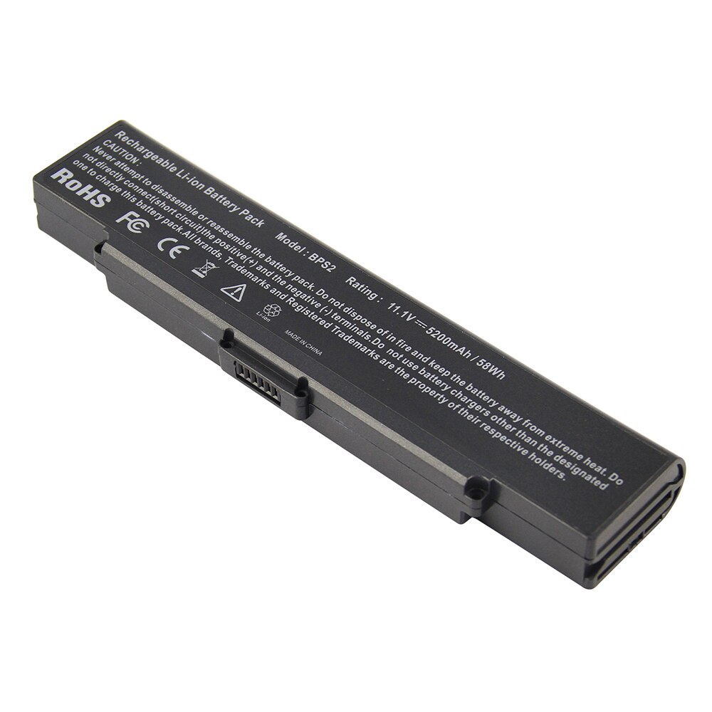 5200mAh for Sony Laptop battery BPS2 VGP BPS2A BPS2B BPS2C BPL2C BPS2 CE7 BPL2 VGN-AR11 Series for VAIO VGN AR21 C51 C61 C90