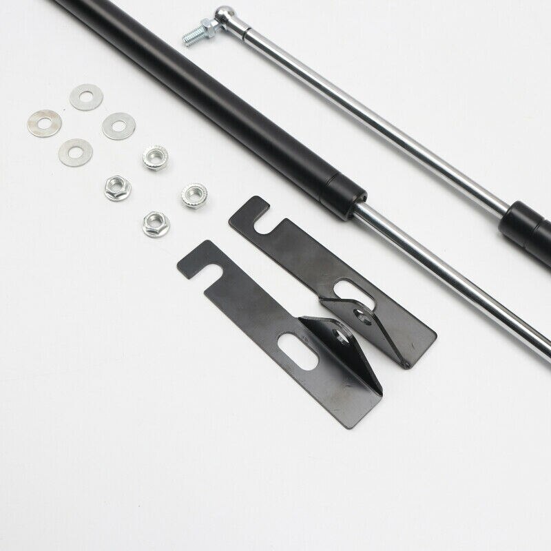 Black Front Engine Hood Lift Support Shock Struts for Mitsubishi Lancer 08-17