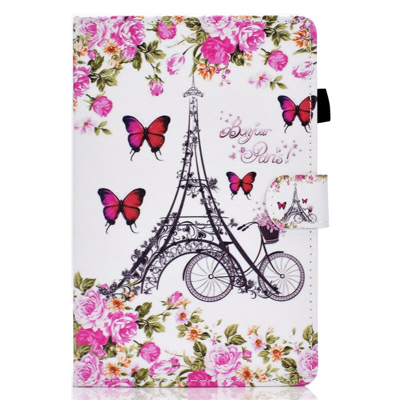 For Samsung Galaxy Tab E 9.6 inch SM T560 Case Monkey Cat Painted Tablet for Funda Samsung Galaxy Tab E T561 Cover Kids SM-T560: tower