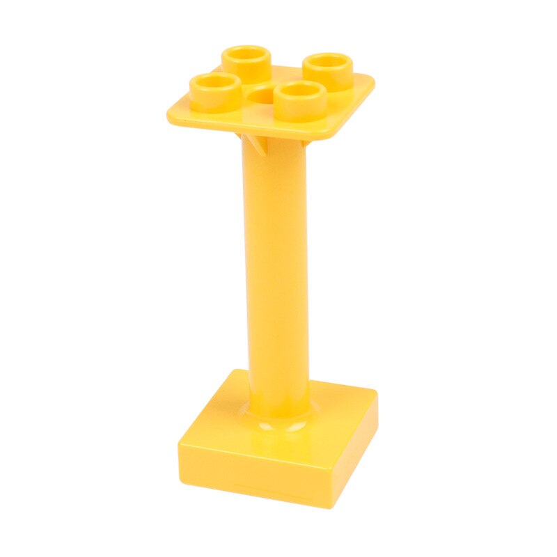 Grande Formato Blocchi di Costruzione Altalena Dinosauri Figure di Animali Accessori Giocattoli Per I Bambini Compatibile Città Duploingly Mattoni Giocattolo Regalo: 1Pcs Block 3