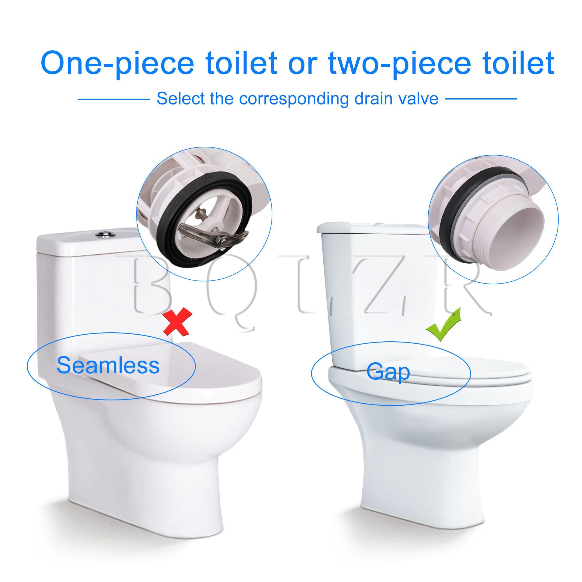 BQLZR Toilet Fittings Cistern Push Button Valve Dual Flush Valve 8.27inch Height