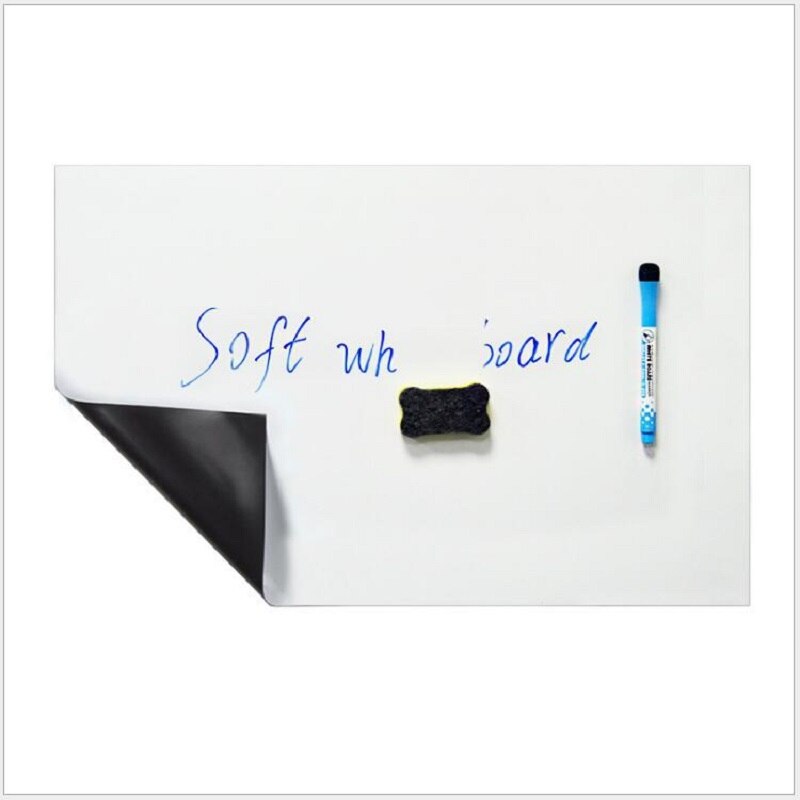Magnet whiteboard A3 soft magnetic board, Dry Erase drawing and recording board For Fridge Refrigerator