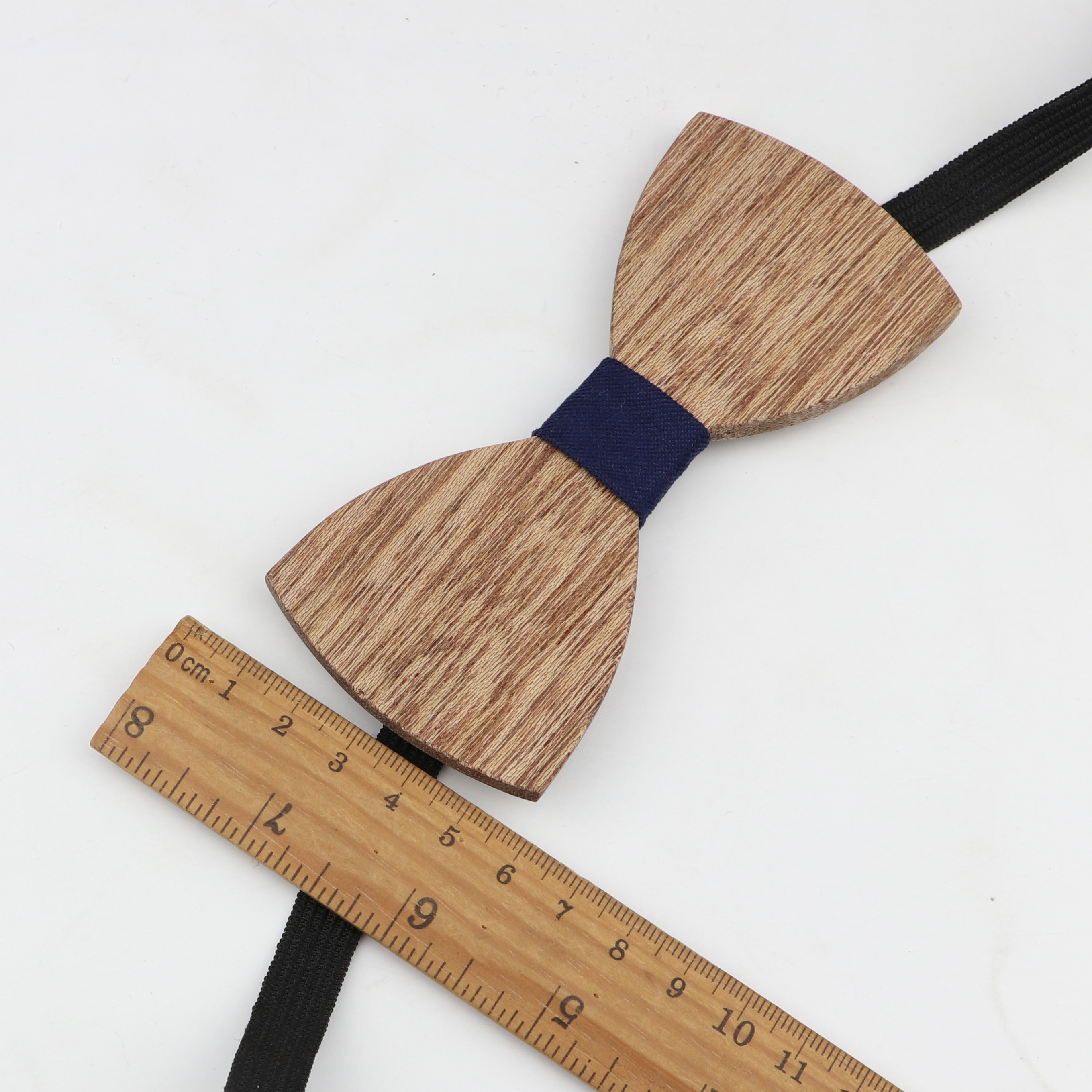 Handgemachte 100% Holz Bogen Krawatten Tasche Platz Set Für Männer Hochzeit Feste Farbe Ganze Holz Butter