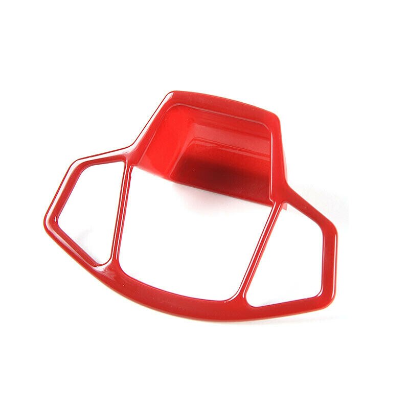 Quadro de freio de mão eletrônico interno do carro capa guarnição-vermelho para jeep renegado jeep compass 2015-2019