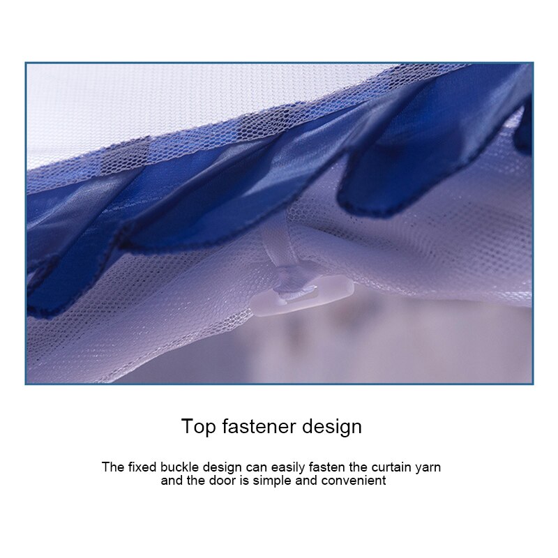 Pop-Up Tente de Moustiquaire pour Lits Anti Moustiques Pliante avec Fond Plein pour Voyage FPing