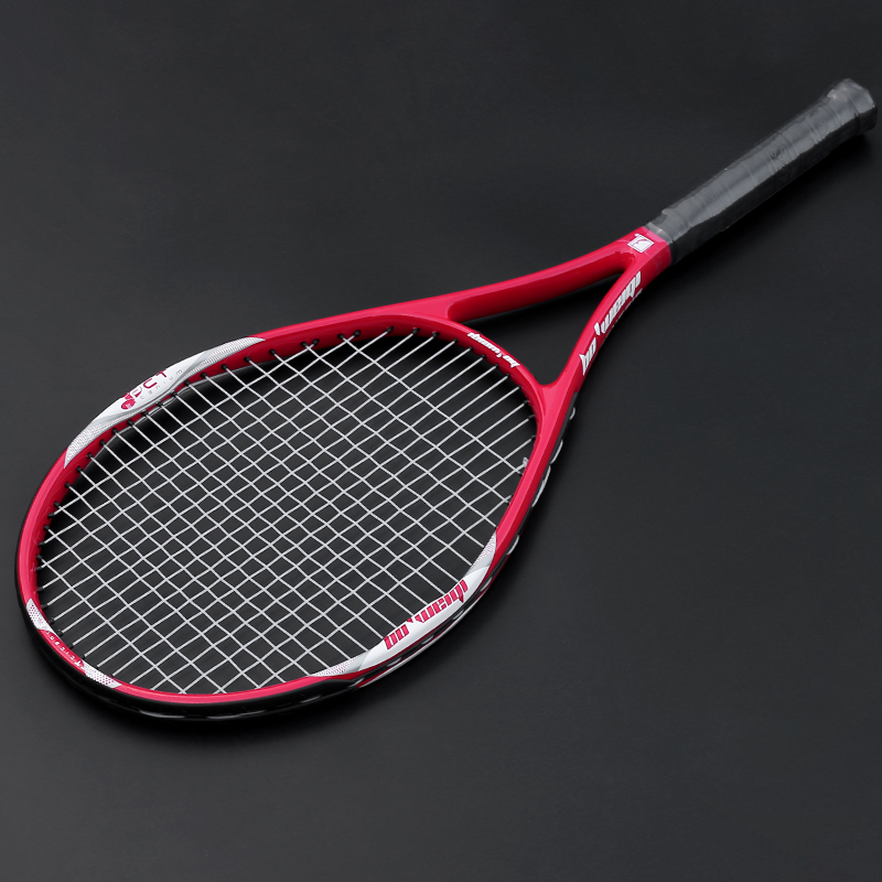 40-55 LBS Ultralight Black Tennis Rackets Carbon Raqueta Tenis Padel Racket Stringing 4 3/8 Racchetta Tennisracket racquet: PURPLE