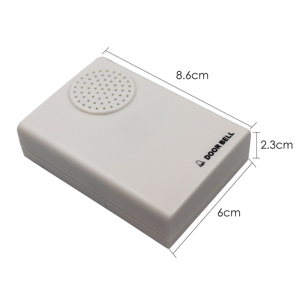 DC 12V Wired Door Bell Vocal Chime Wired Doorbell For Office Home Access Control System