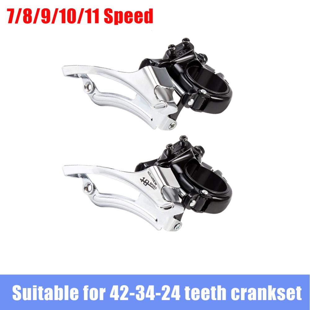 3x7S 3x8S Front derailleur FD M360 21 24 Speed Bike Derailleur Mountain bike On Dual Pull Bicycle Bike Shifter Shift Lever