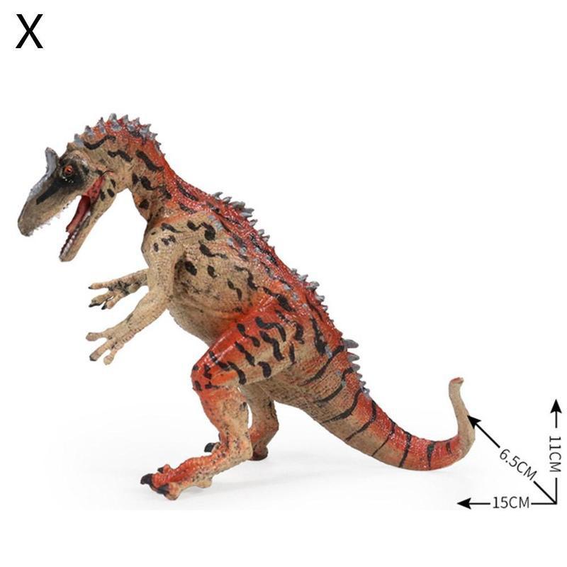 1pc Simulation Dinosaur Toys Plastic Realistic Dinosaur Model Mini Dinosaurs Action Figures For Children Early Education: X