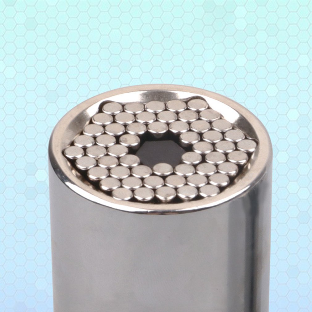 Universal Torque Wrench Head Set Socket Sleeve 7-19mm Power Drill Ratchet Bushing Spanner Key Magic Multi Hand Tools