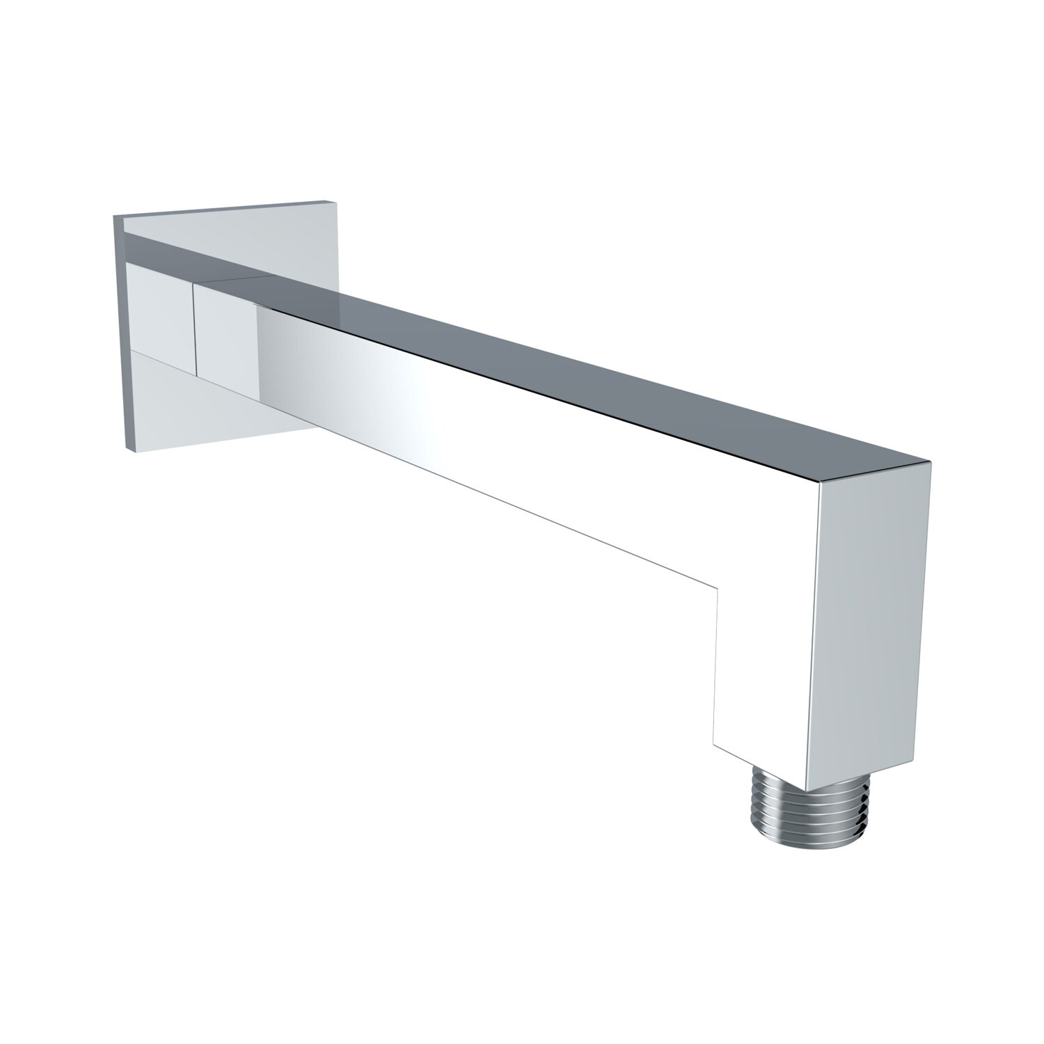 Badkamer douche arm verlengstuk plafondmontage 10/15/20cm lengtes chroom messing wandmontage rond vierkant
