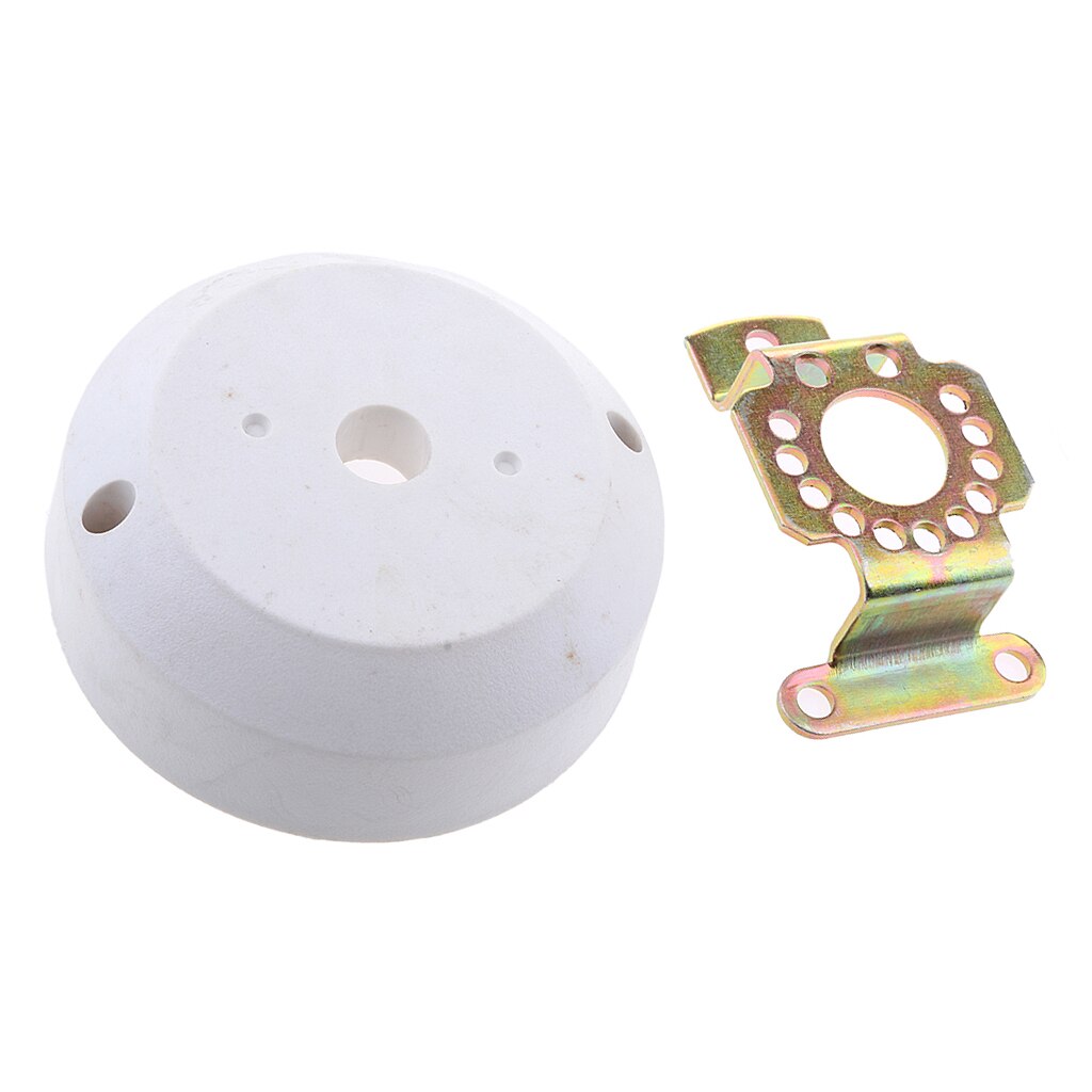 Component Steering Parts - White 90 Angled Bezel Kit - Boat Outboard Engine