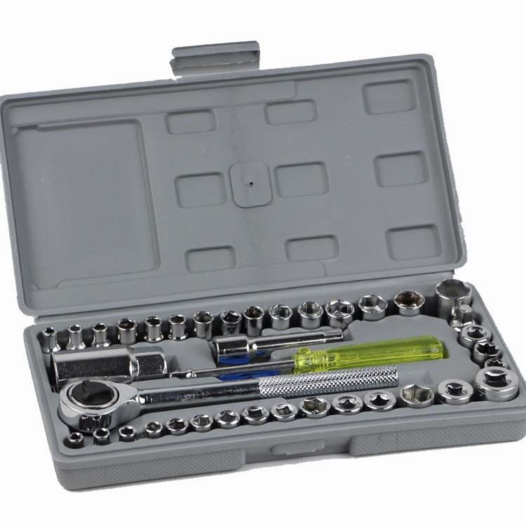 40 piece socket wrench automobile maintenance tool automobile socket tool combination set tool socket head