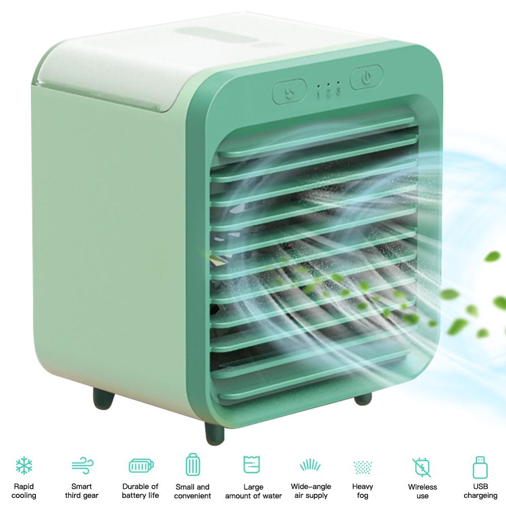 Usb Draagbare Mini Airco Koeling Voor Auto Slaapkamer Koeler Fan 200Ml