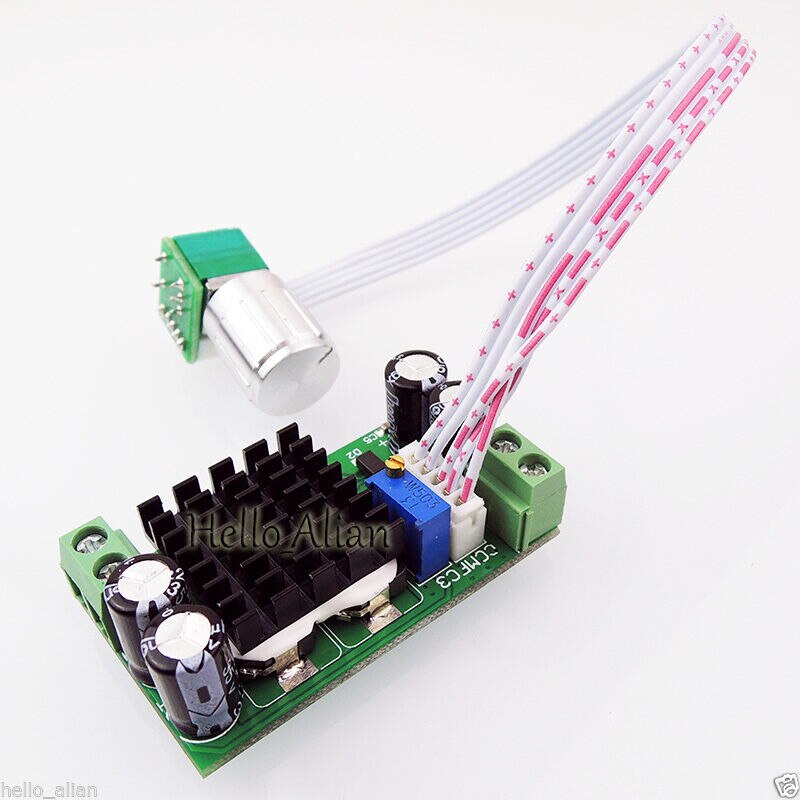 DC 5V 12V 24V 1A PWM DC Motor Speed Controller Regulator Switch For Fan Blower