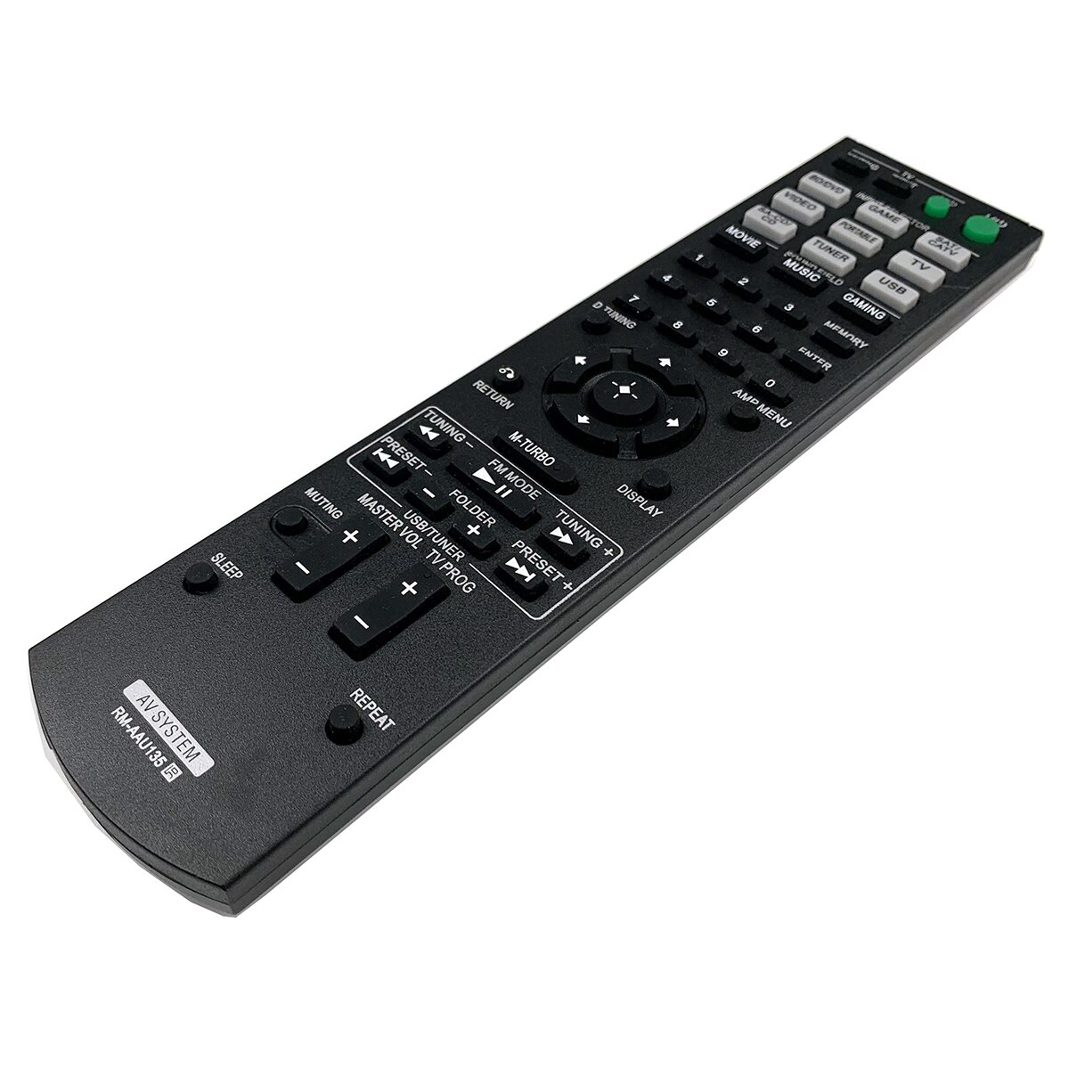 Rm-aau 135 rmaau 135 fjernbetjening til sony av hjemmebiograf system htm 3 htm 5 htm 7 strkm 3 strkm 5 strkm 7 ht-m3 ht-m5 ht-m7 str