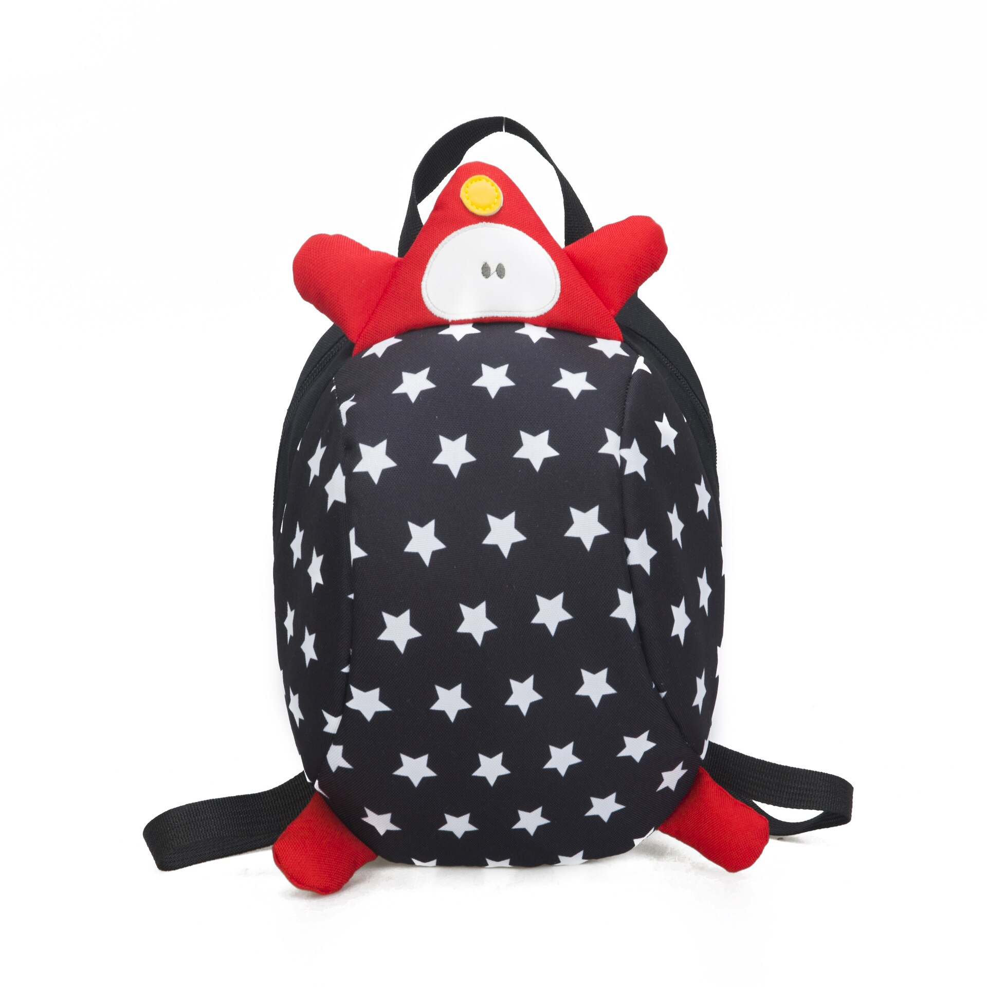 Cute Animal Children School Bags for Girls Boys Kids Backpacks Kindergarten Schoolbags Anti-lost Toddler Kids School Bag: Black