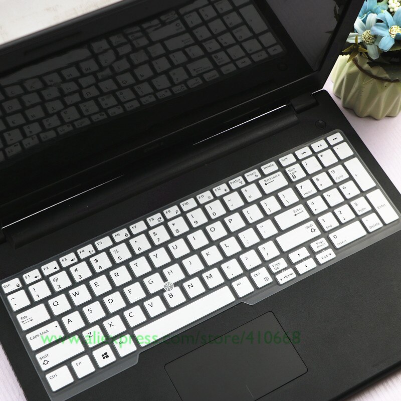 15.6 inc Silicone Laptop Keyboard Cover Protector Skin For Dell Latitude 5500 5501 5540 Precision 3540 3541