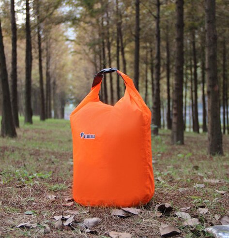 Udendørs svømning vandtæt taske camping rafting opbevaring tør taske med justerbar remkrog 10l 20l 40l: Orange 20l