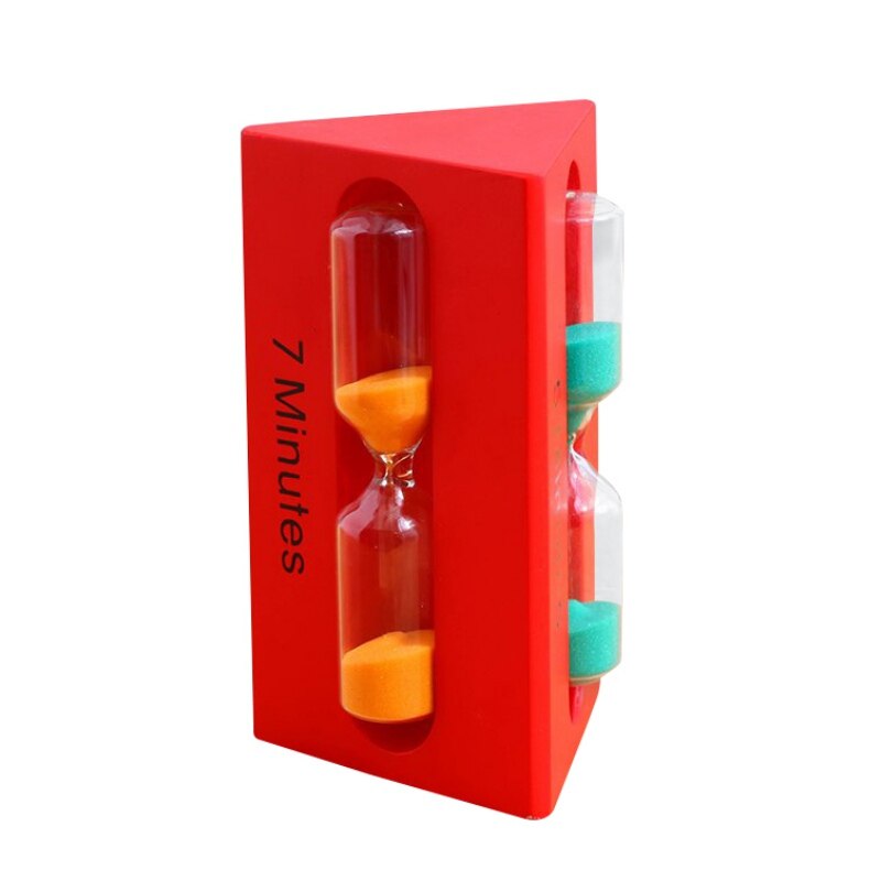 Triangle Sand Timer Minutes Hourglass Colorful Clo... – Vicedeal
