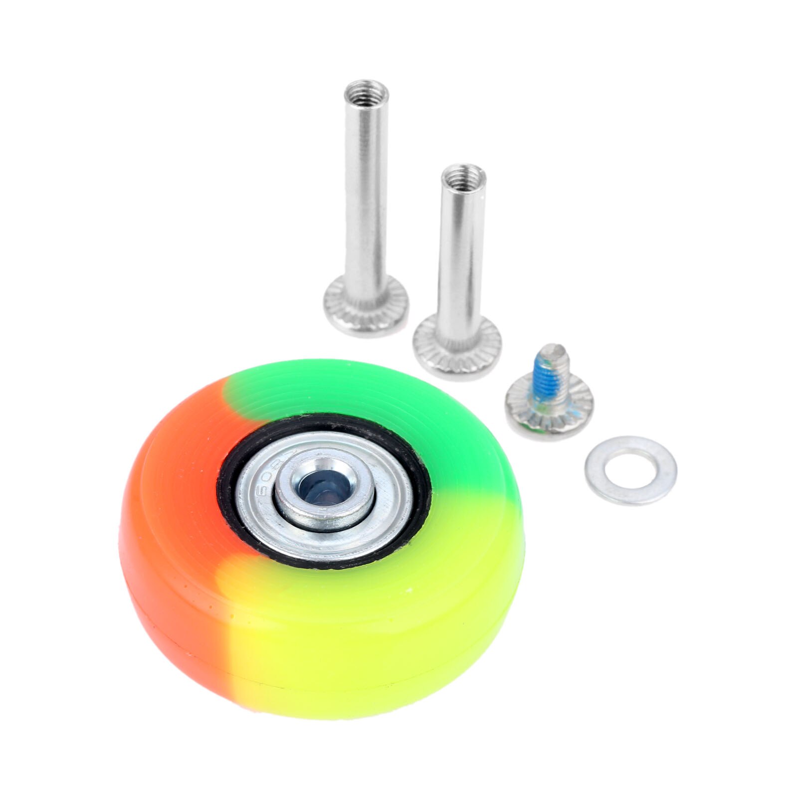 2Pcs Luggage Suitcase Wheels Rubber Sliding Practical Axles Replacement Casters Luggage Wheel Travel Flexible Suitcase 3colors