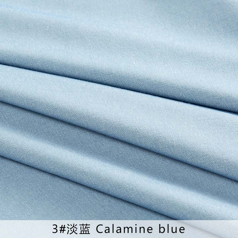 Tela vaquera elástica de lavado, tela azul de algodón, material de costura de verano, 45x145cm, TJ0701-1: 3
