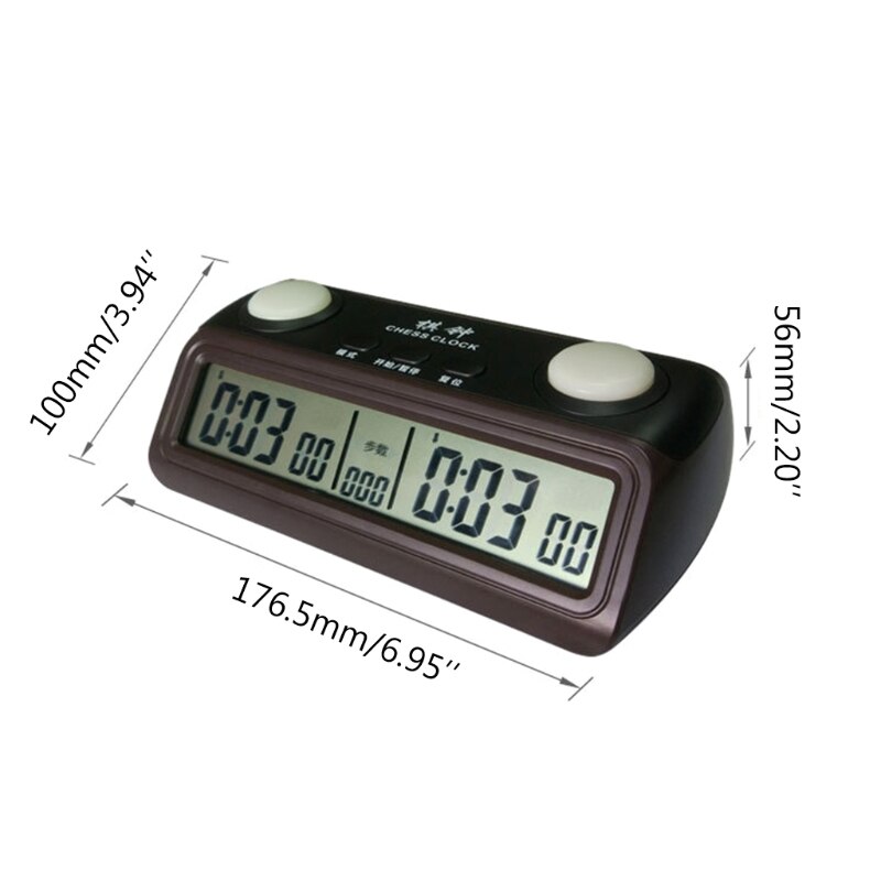 Advanced Chess Digital Timer Chess Clock Count Up Down Board Game Clock