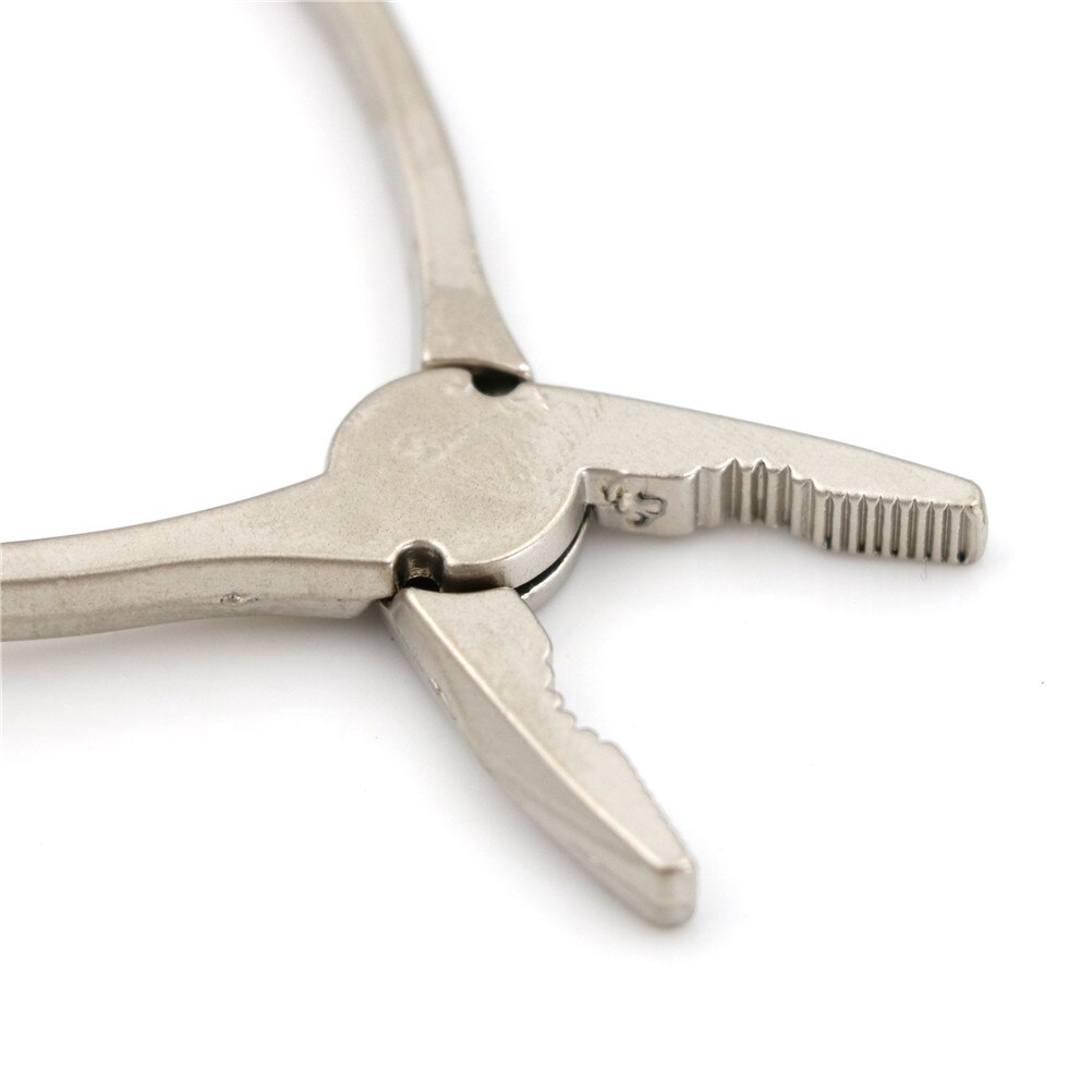 2 teile/los Zink Legierung Metall Einstellbare Mini Schraubstock Werkzeug Zangen Schlüsselring unisex Kreative