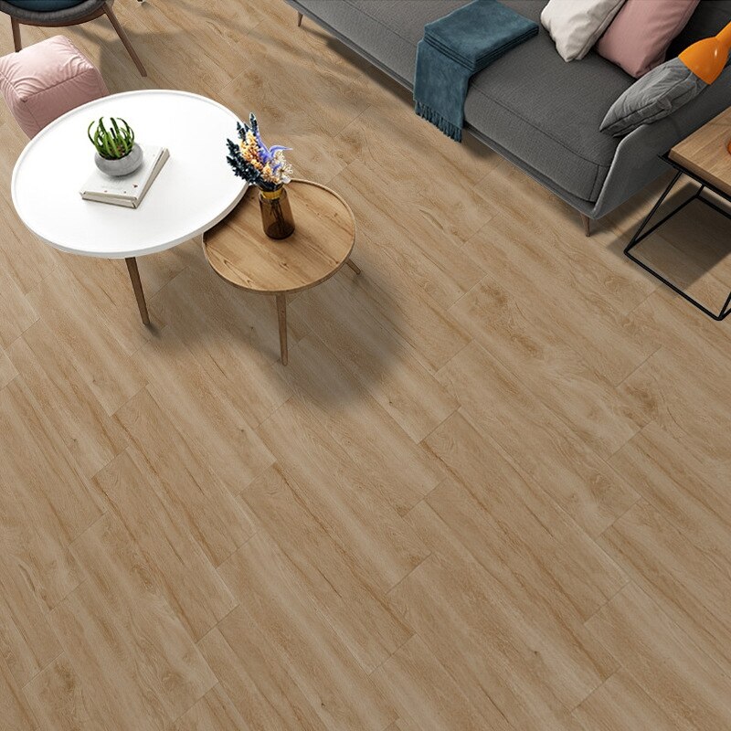 10Pcs Self Adhesive Wood Grain PVC Stickers,Waterproof,for Room,Kitchen,Bedroom,Bathroom,Tile Decoration White