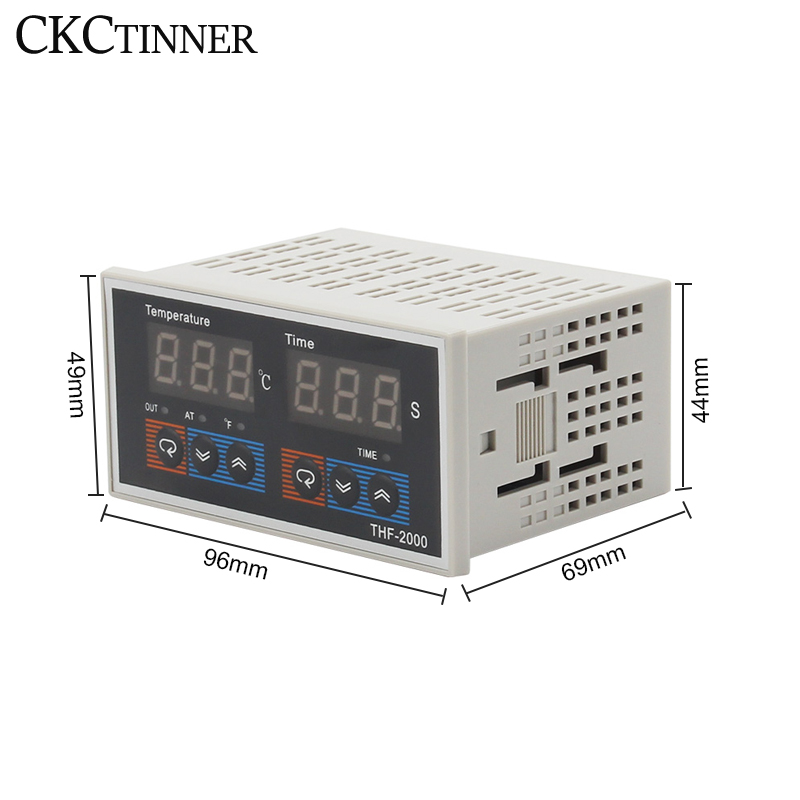 Time and Temperature Integration Control Instrument THF-2000 AC85-AC265V 50Hz Digital Display PID Controller