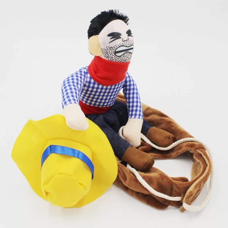Halloween Dog Costumes Pet Clothes Funny Cowboy Style Jacket Coats For Small Medium Large Dogs Cats Chihuahua Clothing