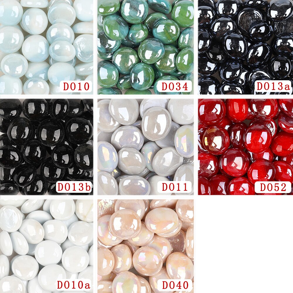 Pierres précieuses en verre opale moyen, 200g/38 pièces, 17-22mm, gouttes de perles, pépites, rouge Orange Opaque, bricolage, mosaïque, artisanat