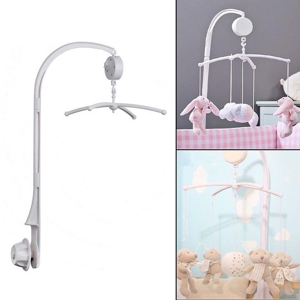 Diy Baby Crib Bed Bel Houder Speelgoed Arm Beugel Wind-Up Music Box Opknoping Stand