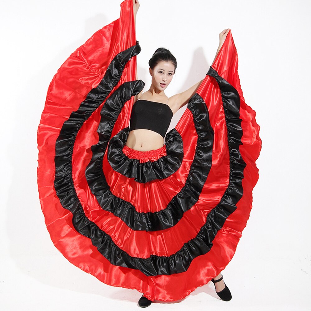 Volwassen Flamenco Jurk Opening Dans Kostuum Meisje Flamenco Jurken Spaans Paso Doble Dans Kostuum samba ballroom jurken