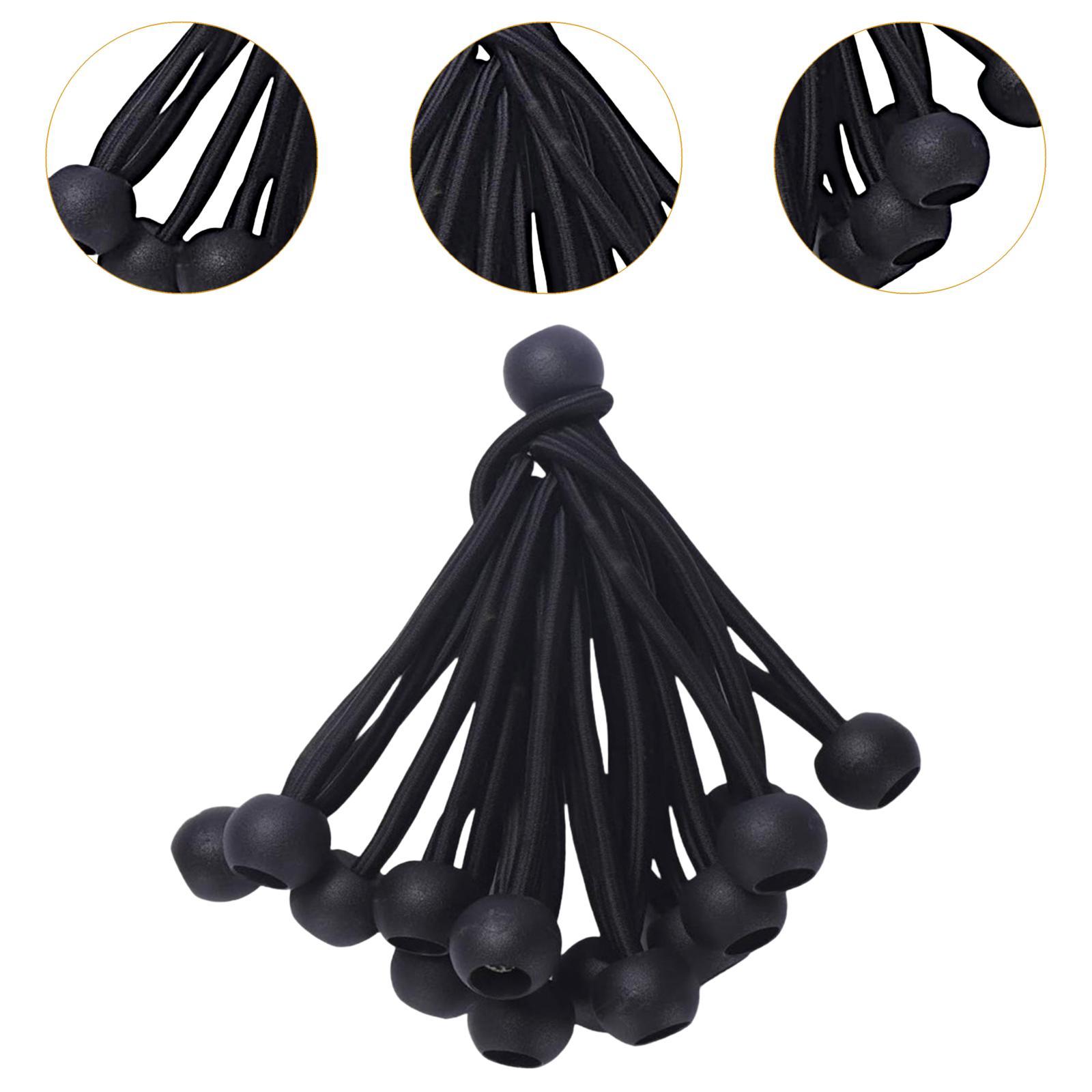 36-delige balbungeekoorden fitness praktische elastische trampoline elastische touwen bungee-touwen voor zeildraden stokken riemen buiten