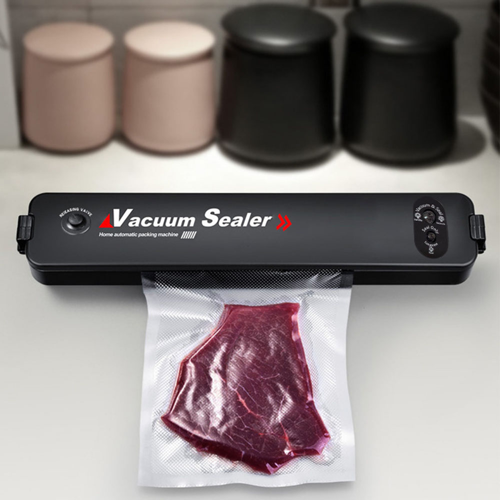Mini Vacuum Sealer Machine Portable Automatic Food Saver for Dry Wet Home Kitchen Preservation Tool Food Storage Sealer Machine