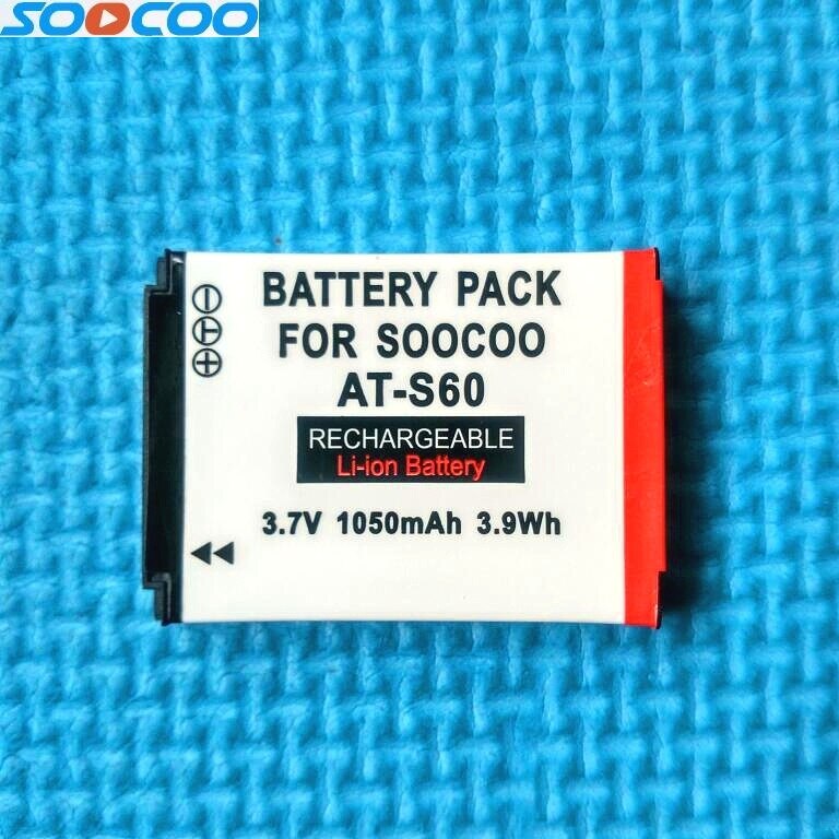 SOOCOO-Accesorios de Cámara de Acción, batería de 1050mAh con cargador para S60, S60B, S70, S60, S60B, S60B, pez payaso, Original: Battery