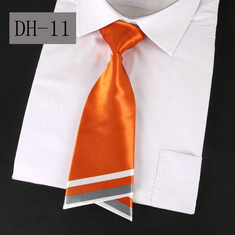 Vrouwen Lady Professionele Uniform Stropdassen Vrouwelijke Student Bank Hotel Personeel Rood Blauw Roze Strikjes Business Hals Dragen: Lavendel