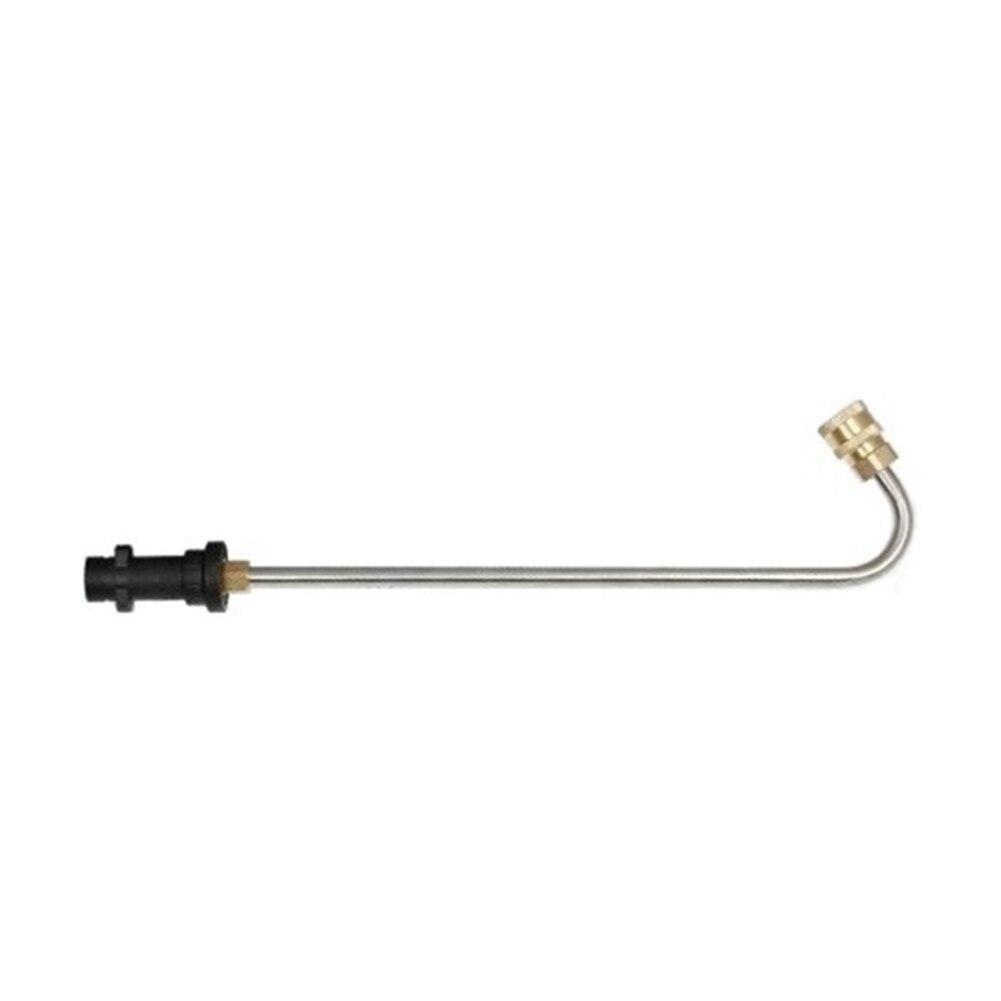 Holdbare bilbestandige deler komponenter rustfritt stål 1/4 hurtigkoblingsrør lanse for karcher  k2-k7 høytrykksvasker: C