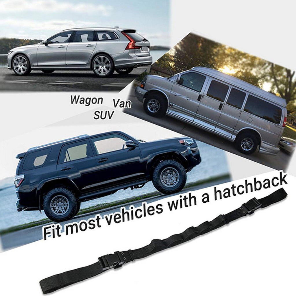Car Fishing Rod Strap Adjustable Rod Holder Car Save Space Vehicle Fishing Rod built-in Rack Carrier Stand X#2