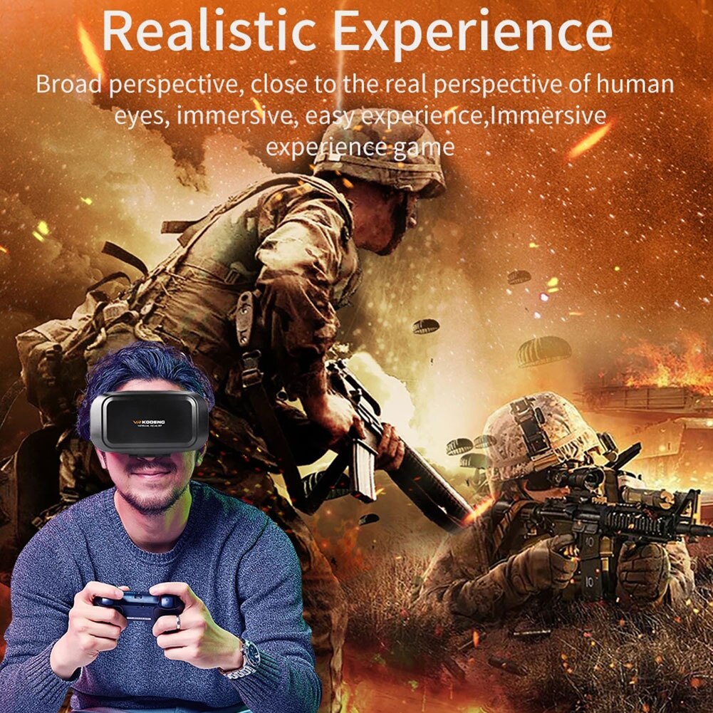 D'origine 3D Lunettes de Réalité Virtuelle VR Soutien 0-600 Myopie Binoculaire 3D Lunettes Casque VR Pour 4-7 Pouces IOS Android Smartphone
