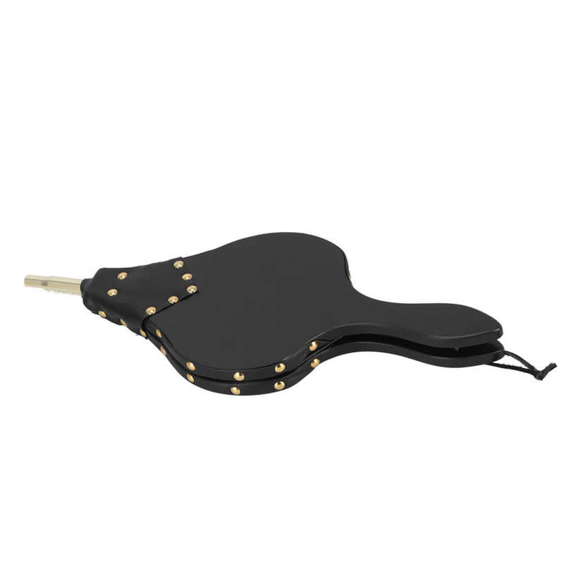 Fireplace Wood Bellower Fireplace Bellows Sturdy Nozzle 18.7x7.7in Ergonomics Handle Antique Portable for Outdoor Activities for