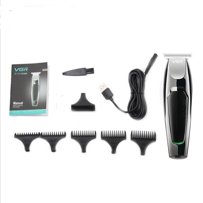 Elektrisk t-blad hårfôr klipper presisjon hårklipp maskin headliner trimmer kutter olje hode styling frisør barbermaskin klipp