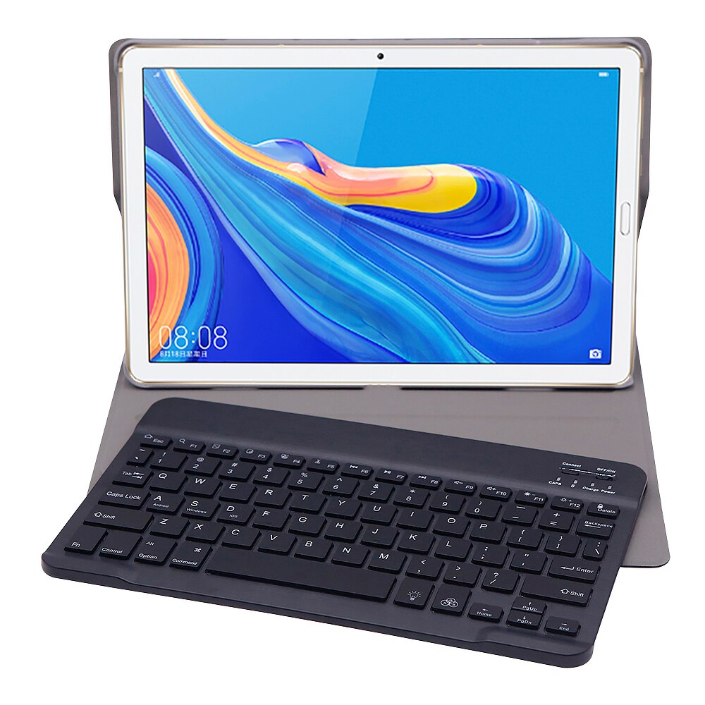 Funda para Huawei Mediapad M6 10,8 "PRO SCM-AL09 W09, cubierta del teclado inalámbrico, funda magnética de cuero para tableta con teclado Bluetooth