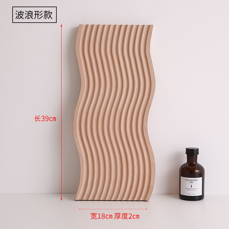 Holz nordisch Stil Wasser Welligkeit Hacken Block Haushalt Steckbrett Nachmittag Tee Tablett Platte Schneiden Gemüse Obst Bord: Grün