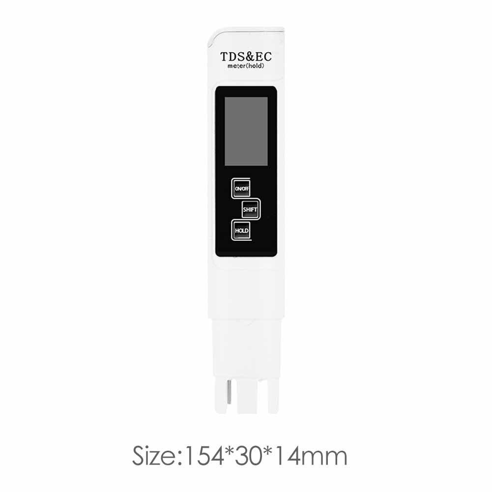 TDS Meter Water Tester Automatic Calibration 0-990ppm Purity Water Meter for Swimming Pools Drinking Water Aquariums: C